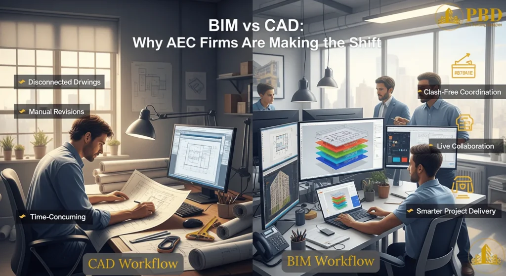 BIM vs CAD: Why AEC Firms Are Making the Shift